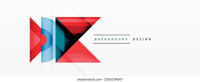 Visually captivating background design showcasing dynamic geometric lines, triangles, and squares. This composition blends precision and movement, creating an engaging graphic with a modern aesthetic