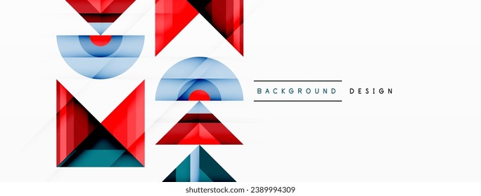 Visually captivating background design showcasing dynamic geometric lines, triangles, and squares. This composition blends precision and movement, creating an engaging graphic with a modern aesthetic