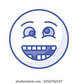Visuell perfektes, dummes Emoji-Icon-Design, einfach zu bedienen und herunterladen