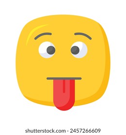 Visuell perfektes, dummes Emoji-Icon-Design, einfach zu bedienen und herunterladen