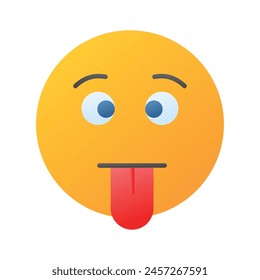 Visuell perfektes, dummes Emoji-Icon-Design, einfach zu bedienen und herunterladen