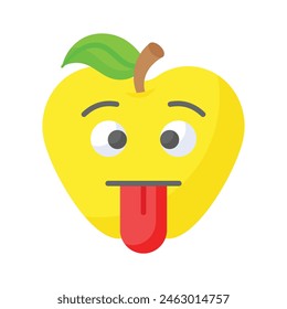 Visuell perfektes, dummes Emoji-Icon-Design, einfach zu bedienen und herunterladen