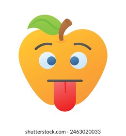 Visually perfect dumb emoji icon design, easy to use and download