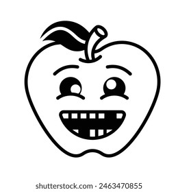 Visuell perfektes, dummes Emoji-Icon-Design, einfach zu bedienen und herunterladen