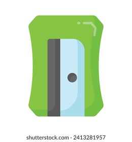 Visually perfect icon of sharpener in modern style, school supplies, vector of pencil grinder