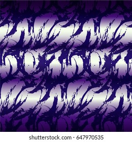 Visually similar to a batic, the painted scarf. Vector Indonesian. Seamless pattern. Watercolor indigo endless backdrop. Tribal art print. Boho. Ethnic. Batik tiling background.
