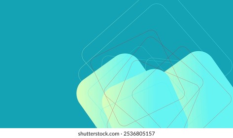 A visually striking abstract background featuring a series of diagonal lines interspersed with various geometric shapes.
