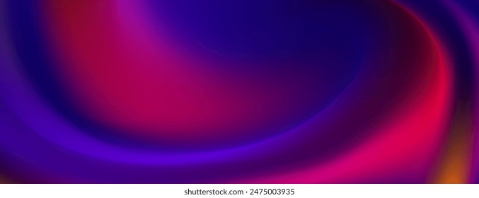 Visually striking abstract mesh blur background blends seamless gradients in a mesmerizing, technological wave pattern in navy and lilac, adding a premium touch to websites and social post