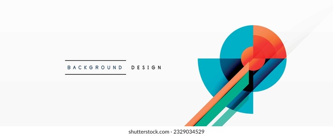 Visually striking background design featuring dynamic geometric lines and arrows. This captivating composition combines movement and precision, creating an engaging and visually appealing graphic