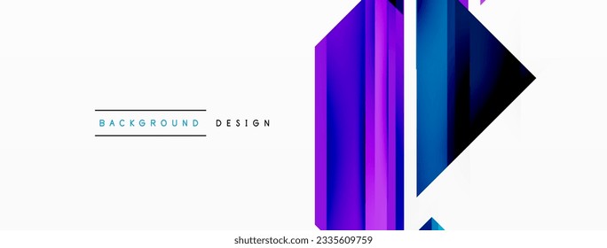 Visually striking background design featuring dynamic geometric lines and arrows. This captivating composition combines movement and precision, creating an engaging and visually appealing graphic