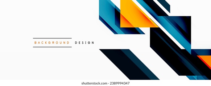 Visually striking background design featuring dynamic geometric lines and arrows. This captivating composition combines movement and precision, creating an engaging and visually appealing graphic