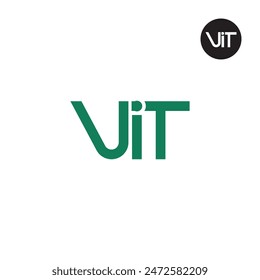 VIT Logo Letter Monogram Design