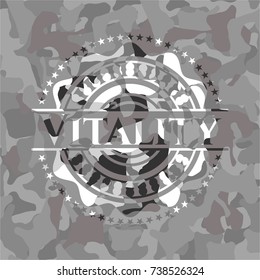 Vitality grey camo emblem