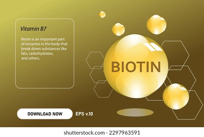 Vitamin A, B1, B2, B3, B5, B6, B7, B9, B12, K, C, D, E vector illustration and their essential benefits and supports for health. can be used for print, poster, leaflets, children books and sticker.