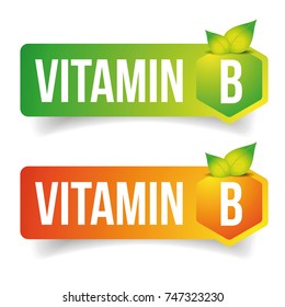 Vitamin B label vector tag