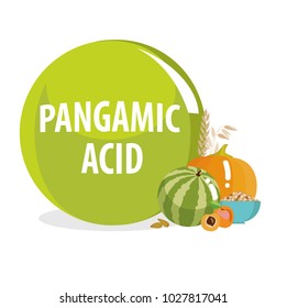 Vitamin B15 (Pangamic acid). Natural organic products (vegetables, fruits) with the highest content of vitamin B15.
