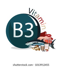 Vitamin B3 (PP). Foods with the maximum vitamin content. dietary nutrition