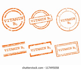 Vitamin B5 stamps