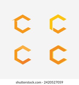 Vitamin-C-Logo Vektordesign Vektorsymbol Gesundheitsernährung