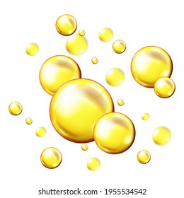 Cápsulas de vitamina complejo multivitamina aislado en diseño de fondo blanco ilustración vectorial