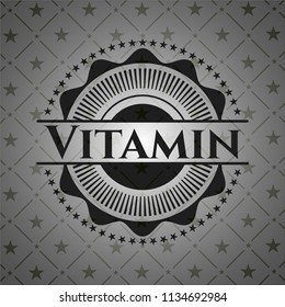 Vitamin dark emblem