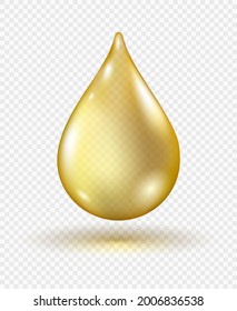 Vitamin gel droplet. Isolated fruits ingredients oil drop graphic, natural lemon cooking greek olive advertising blob icon, argan collagen jojoba gold medicine or liquid fuel bead