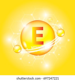 vitamin icon , bubbles vector illustration