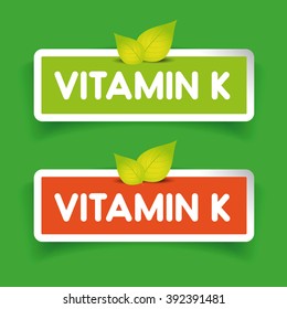 Vitamin K Label Vector Set