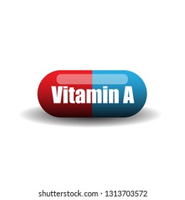 vitamin A pill