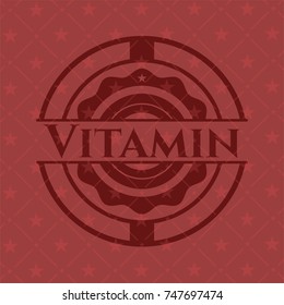 Vitamin red emblem
