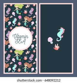 "Vitamin Sea" card