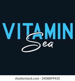 vitamin sea, Motivational quotes Designs, Streetwear T-shirt Designs Artwork Set, Graffiti Vector Collection for Apparel and Clothing Print.