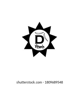 Vitamin-Symbol-Symbol, Vektorgrafik-Design