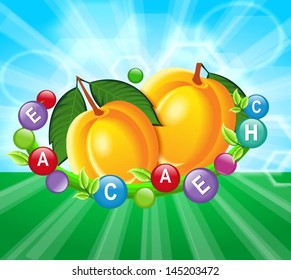 vitamins in apricots