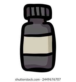 Vitamins - Hand Drawn Doodle Icon