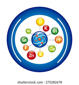 vitamins and suplements design, vector illustration eps10 graphic 
