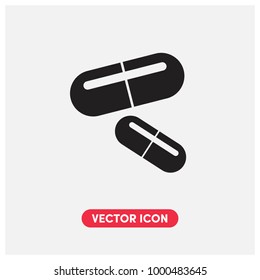 Vitamins Vector Icon Illustration.Premium Quality.