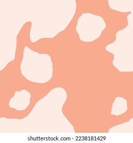 Vitiligo skin disease Seamless vector pattern. Happy day of self love. Health Banner concept in cartoon doodle style. Depigmentation of body, face, hand.