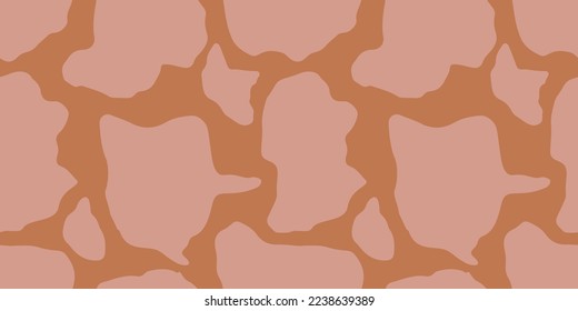 Vitiligo skin disease Seamless vector pattern. Happy day of self love. Health Banner concept in cartoon doodle style. Depigmentation of body, face, hand.