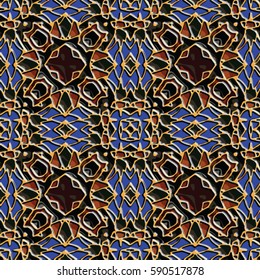 Vitreous enamel pattern. Abstract vector texture for corporate style, interior design, textile, print or web design.