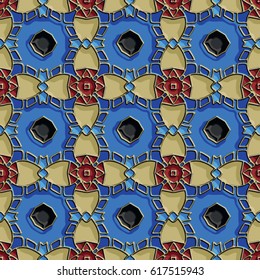 Vitreous enamel pattern. Abstract vector texture for corporate style, interior design, textile, print or web design.