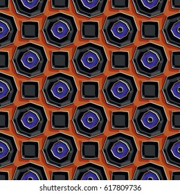 Vitreous enamel pattern. Abstract vector texture for corporate style, interior design, textile, print or web design.