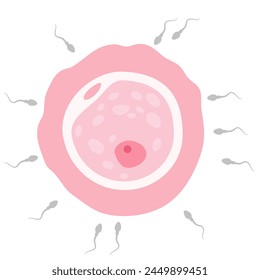 In vitro fertilization. Artificial insemination, fertilisation, Injecting sperm into egg cell. Assisted reproductive treatment