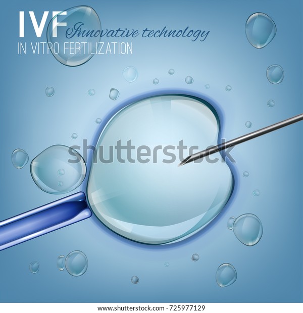 Vitro Fertilization Image Artificial Insemination Scientific Stock