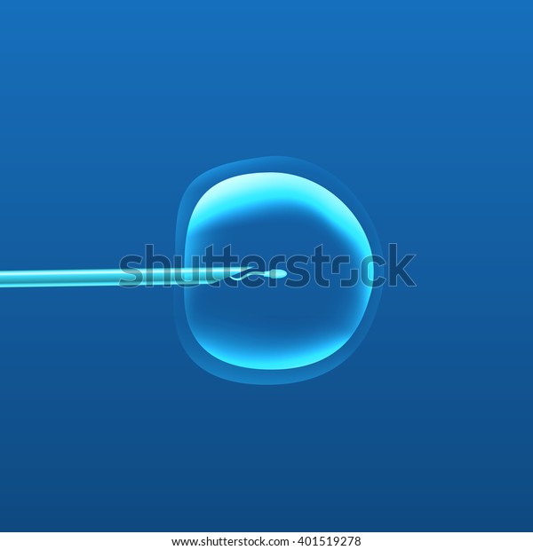 Vitro Fertilization Ivf Artificial Insemination Icsi Stock Vector Vitro Fertilization Ivf Artificial Insemination Icsi Stock Vector