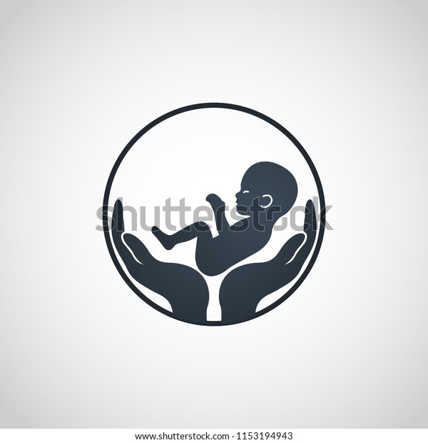 Logo De Fertilisation In Vitro Icone Image Vectorielle De Stock Libre De Droits