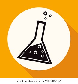 vitro icon on white circle with a long shadow