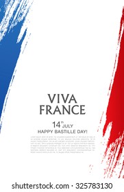 Viva France. 14 july. Happy Bastille Day!