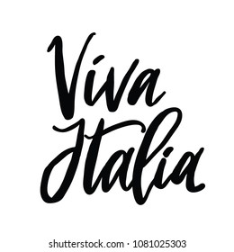 45 Viva Italia Calligraphy Images, Stock Photos, 3D objects, & Vectors ...