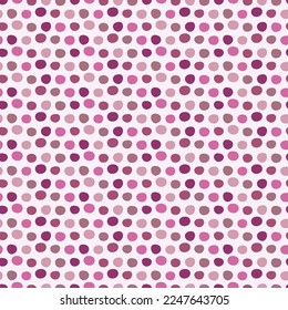 Viva magenta geometric seamless vector pattern. Whimsical color of the year folk art geo background. 